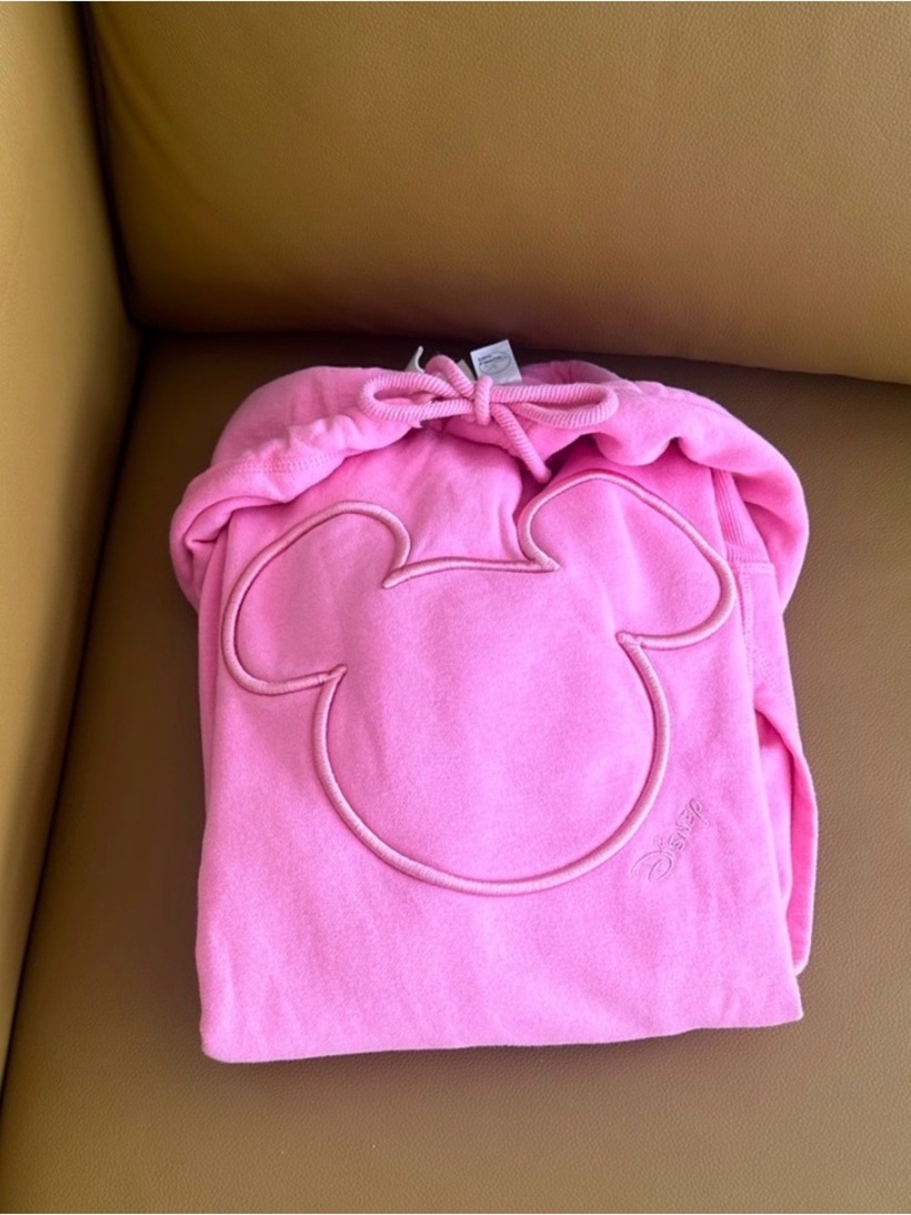Lot of H&M Pink ladies Hoodie with Embossed Mickey Outline and Disney t shirt